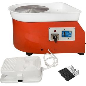 Electric Pottery Wheel Ceramic Machine 25cm Pottery Wheel Machine 280W Pottery DIY Kit