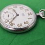 WW1 Era 1910s Swiss Made Military Pocket Watch Silvana Image 10