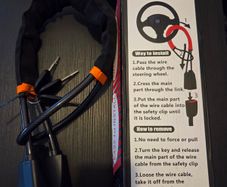 Steering wheel lock