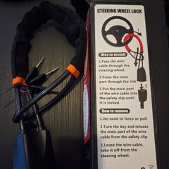 Steering wheel lock