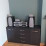 Hacienda Black colour chest of drawers (new) Image 4