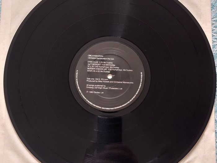 Orchestral Manoeuvres In The Dark - Organization - Vinyl