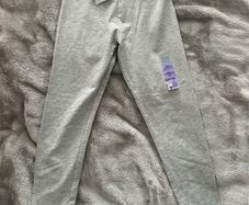 BNWT grey leggings, 128cm (7-8 years)