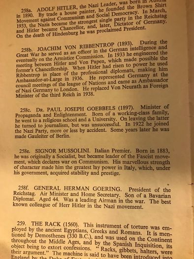 Vintage Blackpool Brochure of Louis Tussauds