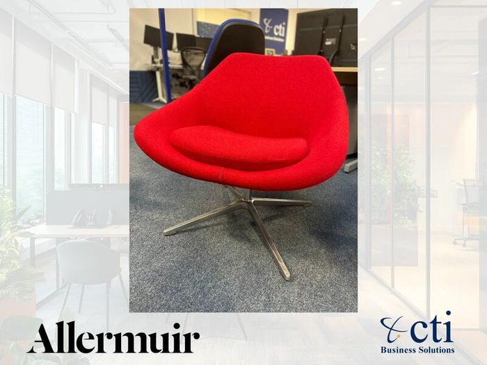 4 X Allemuir Lounge Chairs - Grade A