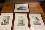 Framed prints of castles