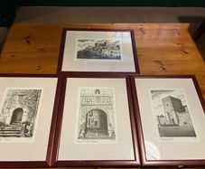 Framed prints of castles