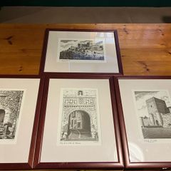 Framed prints of castles