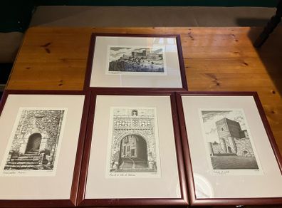 Framed prints of castles