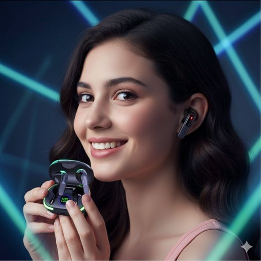 2025 PRO Bluetooth 5.1 Earbuds TWS Wireless In-Ear LED Display Noise Cancelling