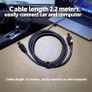 NEWEST Upgrade 26.3 VAG Tool  VAG COM HEX V2 ATMEGA Cable Autocom Diagnostic Cable Multi-Language OBD2 Scanner HEX V2 VCDS TOOL Image 7