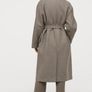 H&m Premium Wool Belted Coat Image 6