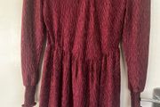 M&amp;S crushed velvet dress age 11 to 12