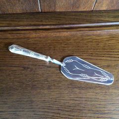 Vintage silverplated italian cake slice server