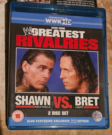 WWE wrestling blu rays