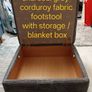 Bank Holiday sale reasonable offer accepted; Deal and absolute steal; Footstool Blanket Box Storage Box Image 2
