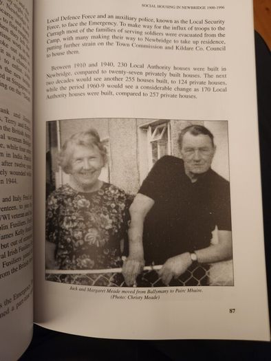 Newbridge.  A Town, A People. Social Housing In Newbridge  1900-1996. By John Durney. Signed First Edition Paperback In Good Condition.