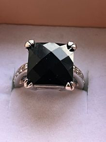 Black Stone Ring