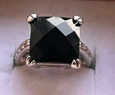Black Stone Ring