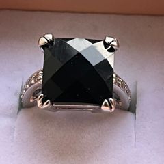 Black Stone Ring