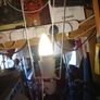 Vintage Mahogany Floor Lamp Image 6