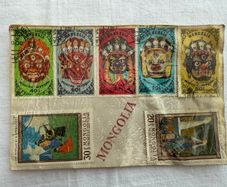 Mongolian stamps collection