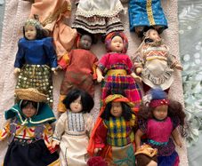 porcelain dolls from around the world