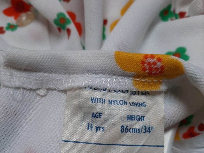 Beautiful vintage baby dress from 70's
