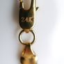 Men's 24K Yellow Gold Plated Figaro Necklace Link Chain 20" 16,56 grams Image 7