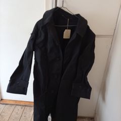 B2. Vintage Obsolete 1960s/1970s Garda Greatcoat. Pre-1987 Bulls-Wool Era (Very stiff)