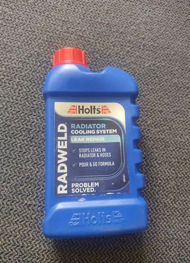 Holts Radweld Radiator Cooling system Leak Repair..Stops leaks in radiators and hoses