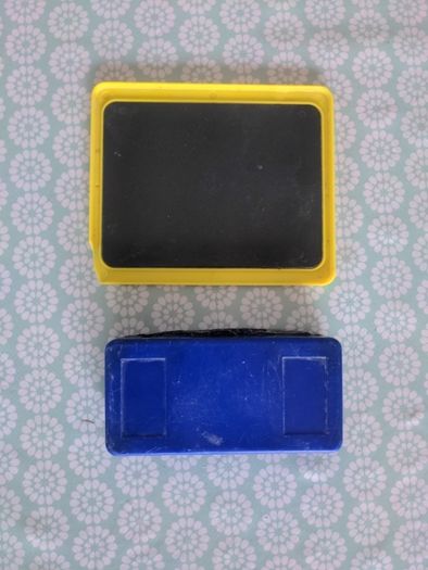 Mini chalkboard and large duster