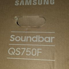 samsung sound bar with subwoofer brand new in box never opend 600 ono
