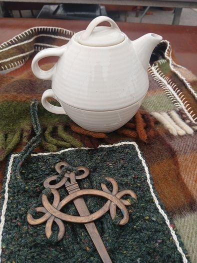 Copenhagen Broste Design Teapot with Large Cup.