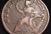 #868 - Ireland - Hibernia - 1723 - Half Penny