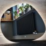 LED Bathroom Mirror 80x62cm Dual LED Backlit Image 3