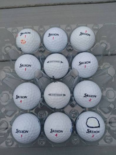 12 Srixon Distance Golf Balls