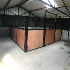 Modular steel stables