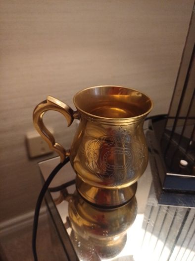 Small Brass Jug 10cm High