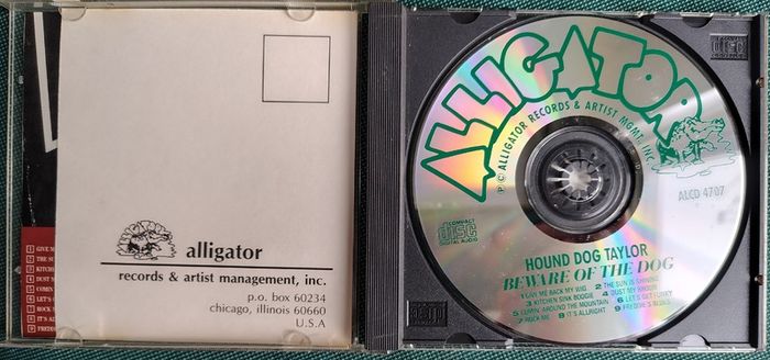 Hound Dog Taylor & The House Rockers - Beware Of The Dog! CD (1976) 1991 Reissue Chicago Electric Blues EX+