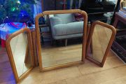 Younger furniture triptych vanity mirror