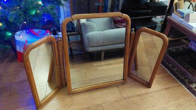 Younger furniture triptych vanity mirror