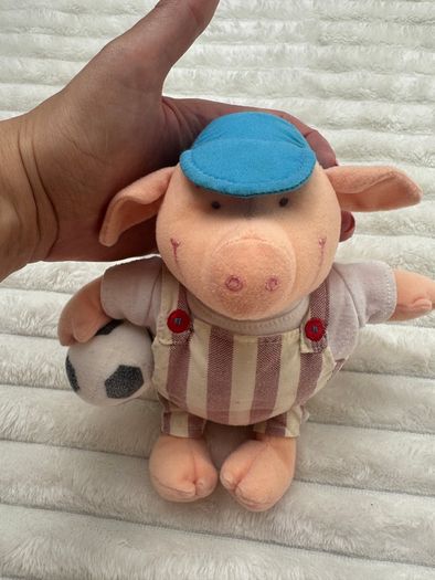 Preston Pig Vintage Soft Toy Plush Used Dirty Please see pictures