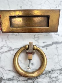 Brass door hardware