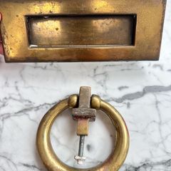 Brass door hardware