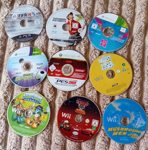 PS2 PS3 Xbox Wii Games mix