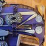 25 X Small Collectable Items In Small Wicker Basket. Image 3