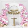 NEW SALE | Balloon Arch Kit,145 PCS, Pink Balloons White Balloons Metal Purple Balloons for Birthday,Baby Shower,Parties,Bridal,Engagement,Wedding,Anniversary Image 6
