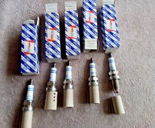 Genuine New Fiat Coupe 20v Turbo,lancia Kappa, Bosch Spark Plugs X 5, 46471078