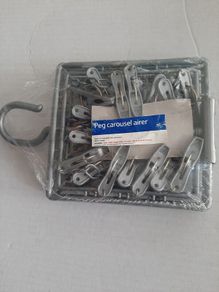 New peg carousel airer in wrapping